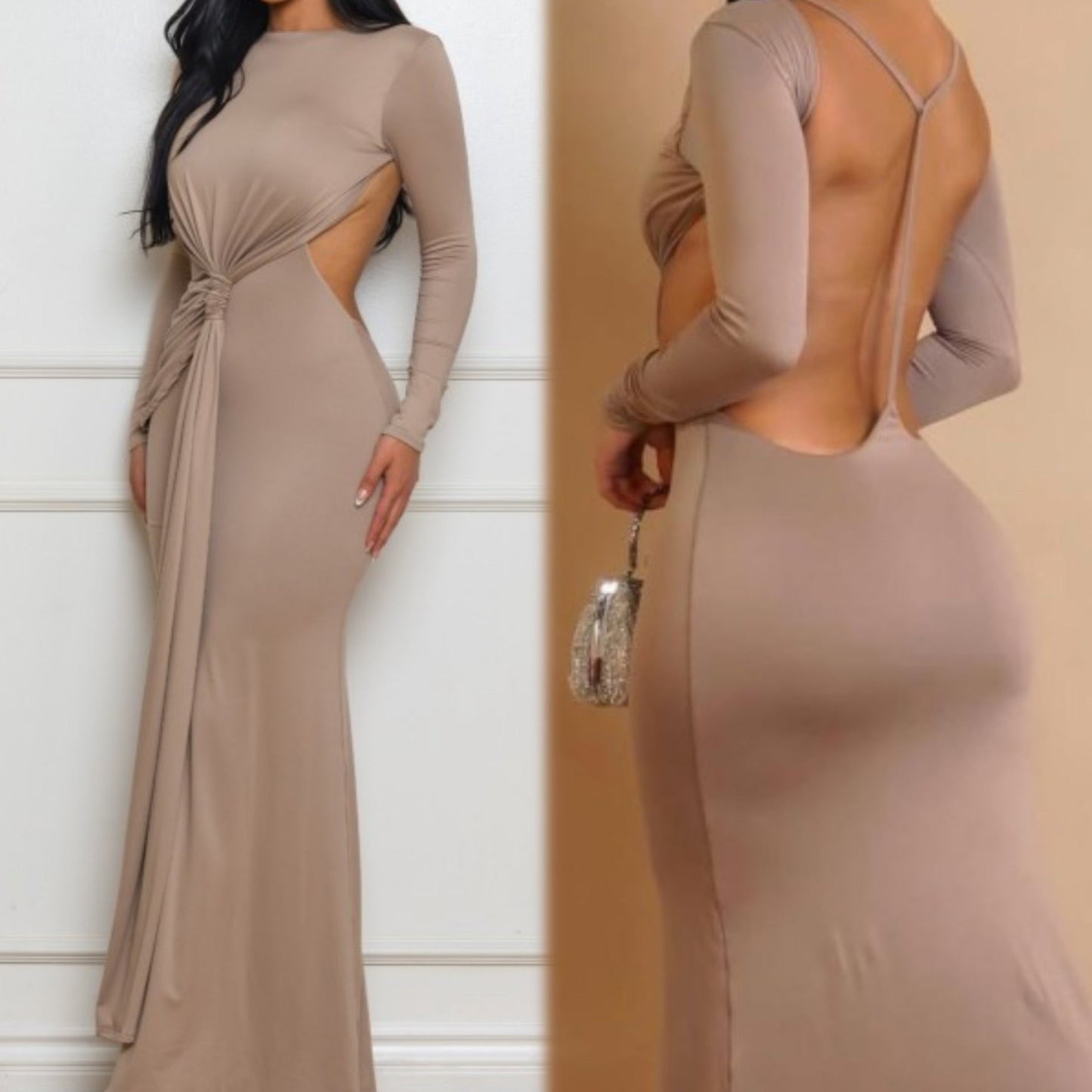 Lava Dress Taupe