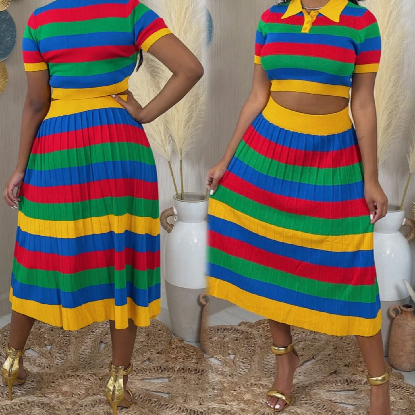 Vintage Knit Set