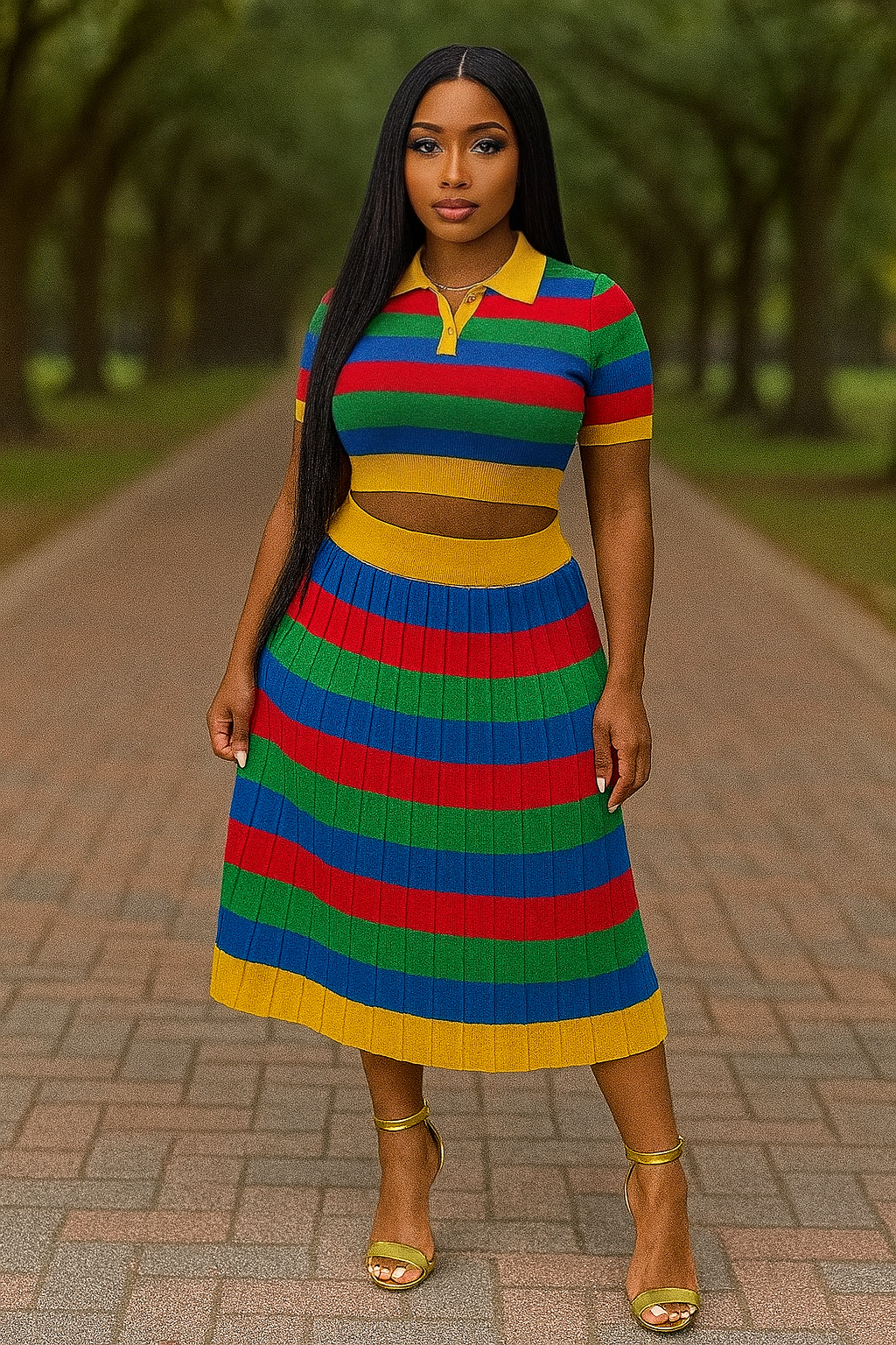 Vintage Knit Set