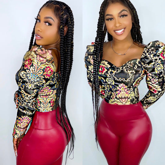 Royalty Bustier Top
