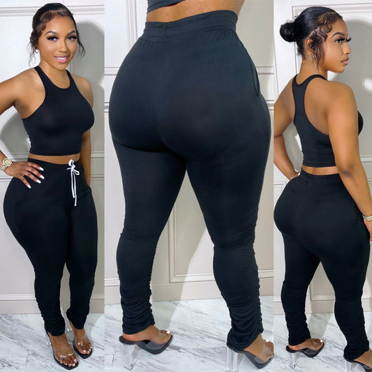 Flo Jogger Set Black