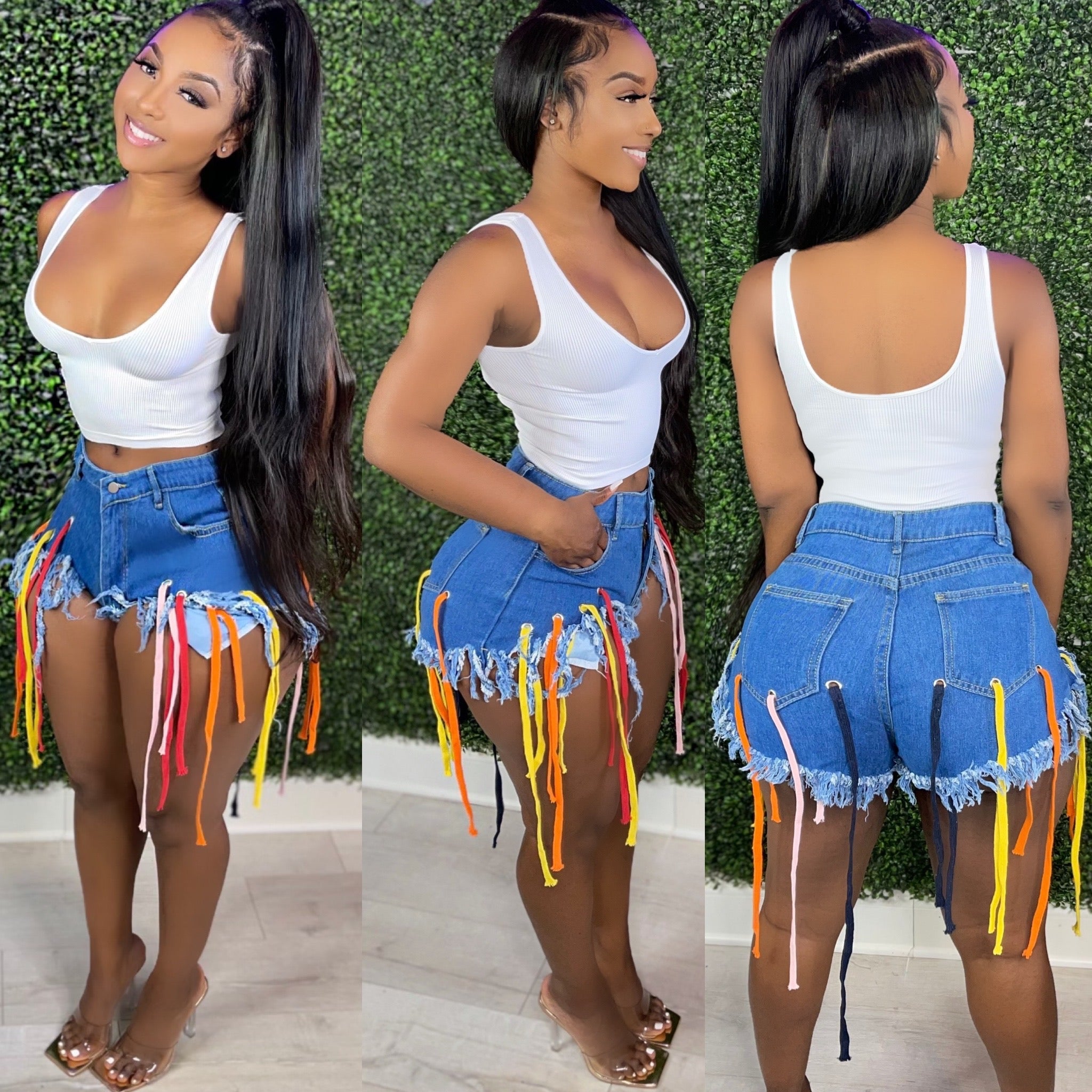 Fairy Denim Shorts
