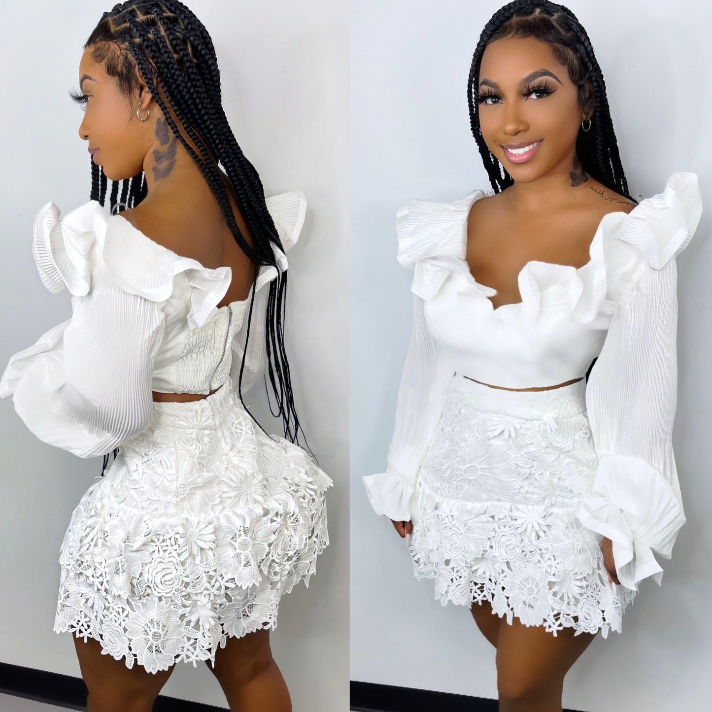 Vintage Ruffle Set