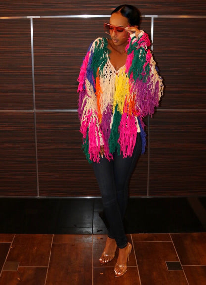 Fab Fringe Cardigan