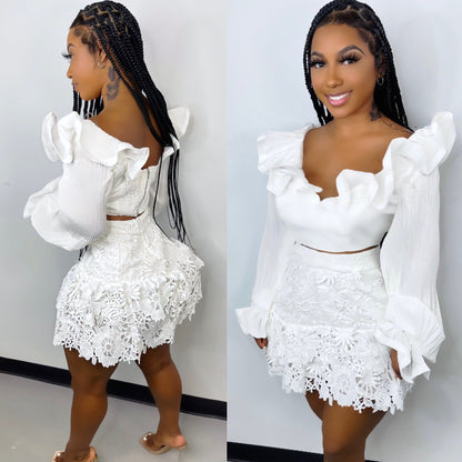 Vintage Ruffle Set