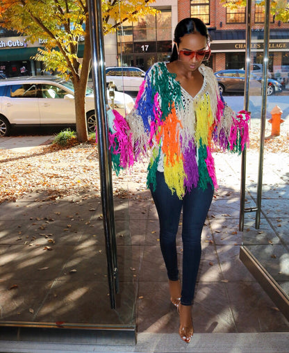 Fab Fringe Cardigan