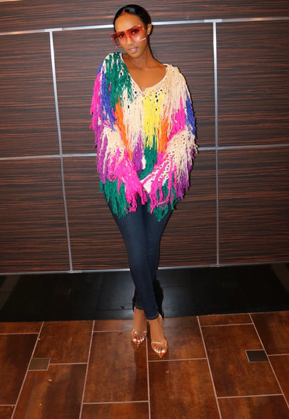 Fab Fringe Cardigan